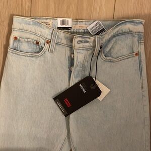 Levi's Light Blue High Rise Wedgie Jeans
